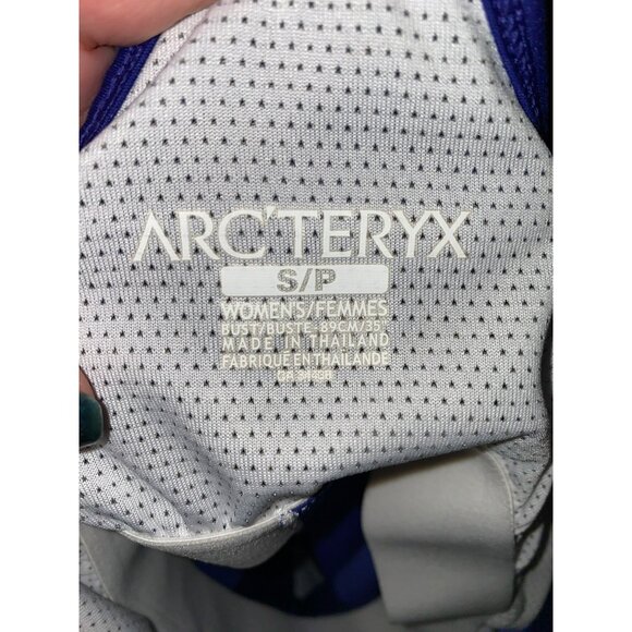 Arcteryx Womens S/P Racerback Tank Top Blue Athletic Shirt For Running/Hiking - - Picture 6 of 7